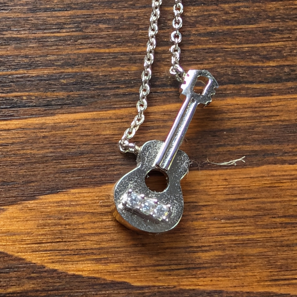 Guitar Pendant Necklace